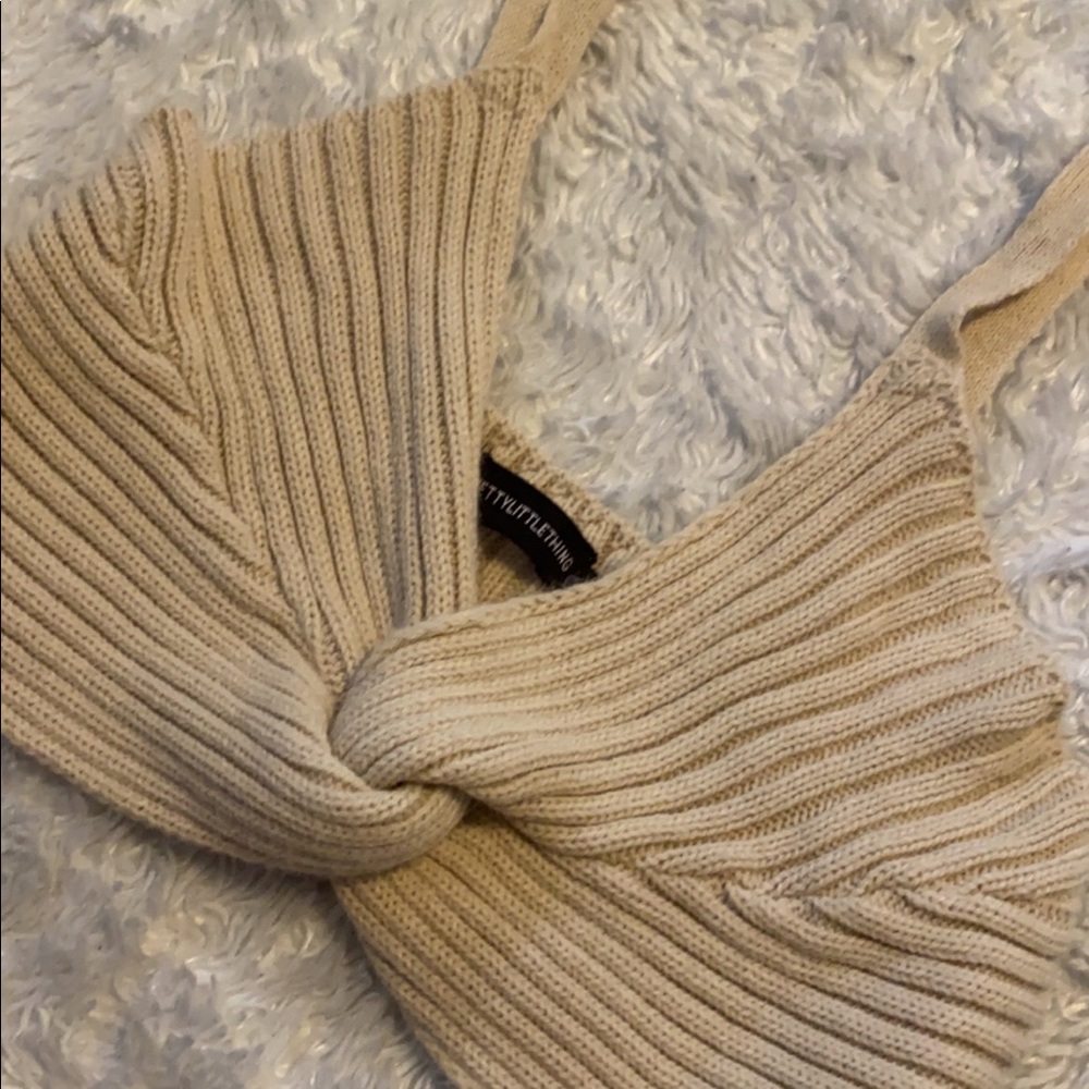 Twist front Crop top